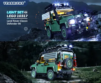 Buy ⭐ Brickbums Led Kit For Lego 10317 Land Rover Classic Defender 90 New • 30.73£