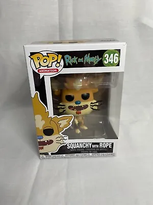 Buy Funko Pop Rick And Morty - Squanchy With Rope (346) • 9£