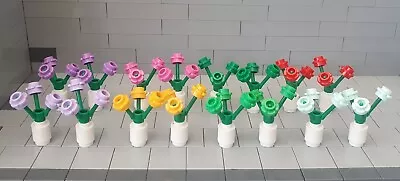 Buy LEGO Flowers In Stud Pots Different Colours Genuine And Unused FREE POSTAGE • 5.25£