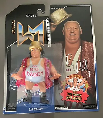 Buy Big Daddy Chella Toys Wrestling Megastars Moc Wwf Hasbro Style Wrestling Figure • 40£