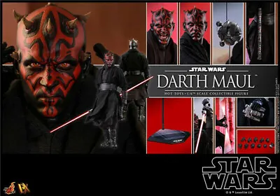 Buy Perfect Hot Toys Dx16 1/6 Star Wars Episode I Darth Maul  Figure In Stock • 382.32£