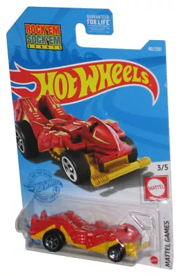 Buy Hot Wheels Mattel Games 3/5 (2020) Red Zombot Rock'Em Sock'Em Robots Car 46/250 • 10.93£