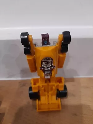 Buy Vintage Transformers  Yellow G1 Stunticon Drag Strip • 5£