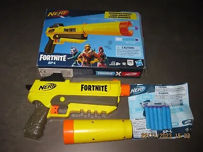 Buy Kids Fortnite SP-L NERF Dart Gun + Box • 1.99£