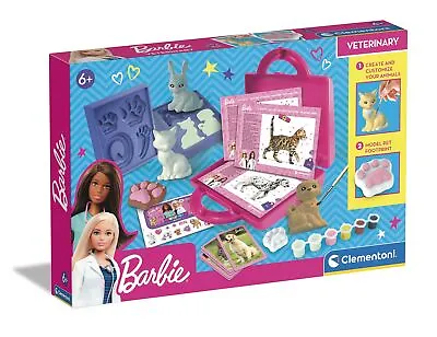 Buy Clementoni 19301 Barbie Veterinary Set-Educational And Scientific Toys, Gift For • 35.48£