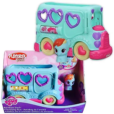 Buy My Little Pony Rainbow Dash Friendship Bus Playskool Friends Toddler Toy • 12.95£