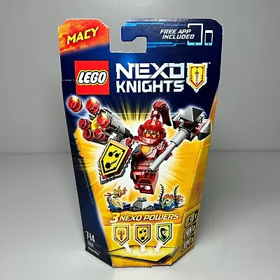 Buy LEGO NEXO KNIGHTS 70331 Ultimate Macy NEW Opened Box/Sealed Contents 2016 • 7.99£