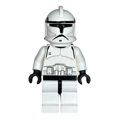 Buy Lego Star Wars Minifigures - Clone Trooper (Phase 1) - Black Head Sw0058 • 21.99£