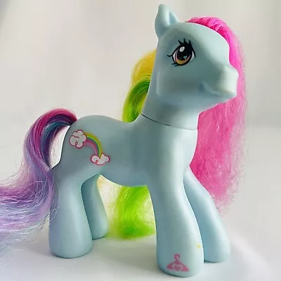 Buy Vintage My Little Pony G3 MLP Rainbow Dash IV 4 Genuine Hasbro 2007 Blue Figure • 9.95£