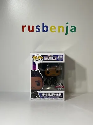 Buy Funko Pop! Marvel What If…? King Killmonger Special Edition #878 • 8.99£