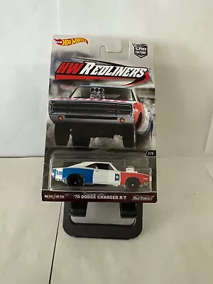Buy Hot Wheels Car Culture HW Redliners '70 Dodge Charger R/T Real Riders N16 • 8.70£