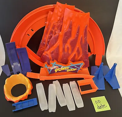 Buy Vintage Undated Hot Wheels 20 Pieces Volcano Power Loop And Other Parts • 25.20£