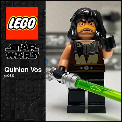 Buy GENUINE LEGO Star Wars Minifigure Quinlan Vos Sw0333 Set 7964 The Clone Wars • 15.49£