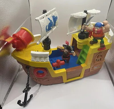 Buy Fisher-Price Little People Pirate Ship With Two Pirates 2005 • 16.99£