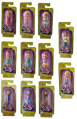 Buy Mattel Polly Pocket 11er-Set Minipuppen Verschiedene Outfits, Charaktere, Styles • 34.57£