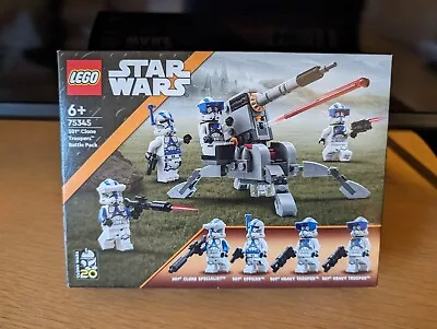Buy LEGO Star Wars 501st Clone Troopers Battle Pack 75345 • 0.99£