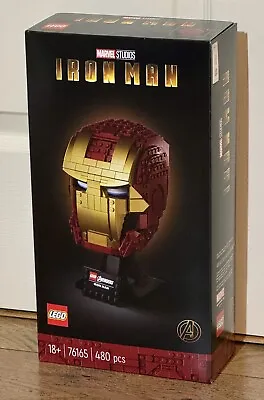 Buy LEGO 76165 MARVEL SUPER HEROES AVENGERS IRON MAN HELMET Brand New Sealed Set • 153.99£