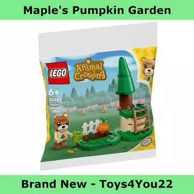 Buy LEGO 30662 Animal Crossing Maple's Pumpkin Garden Polybag - Brand New And Sealed • 8.47£