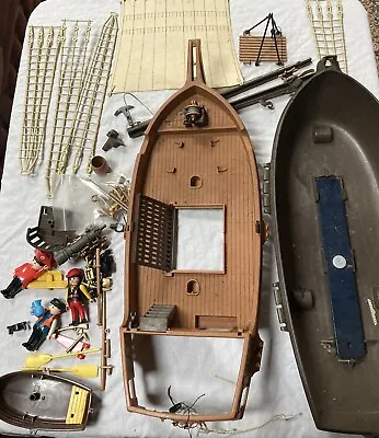 Buy Vintage  Playmobile Pirate Ship Spares • 14£