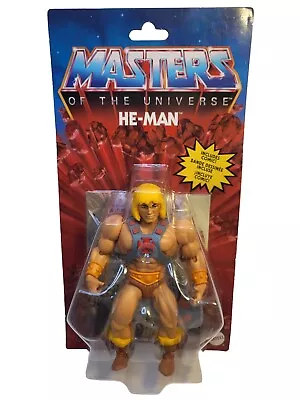 Buy New Masters Of The Universe He-Man 5.5  Toy Figure With Comic • 12.95£