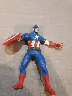 Buy HASBRO Marvel Avengers Action Figure Battlers Captain America TOY • 10£