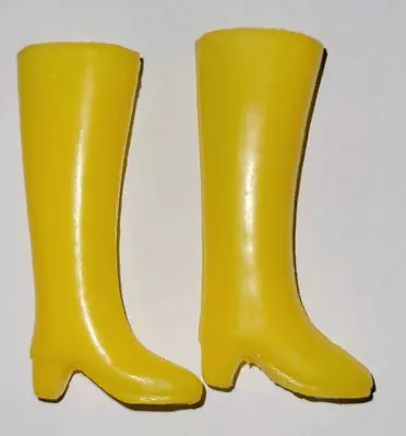 Buy Barbie Shoes, Yellow Boots (T) • 0.85£