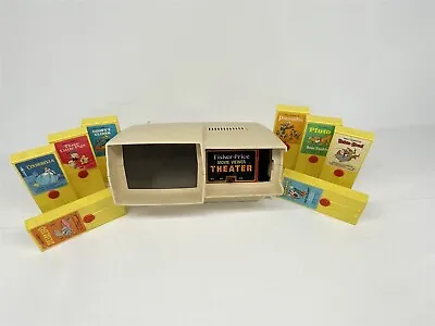 Buy Vintage 1977 Fisher Price Electic Movie Viewer & 8 Movies In Working Condition • 95.46£