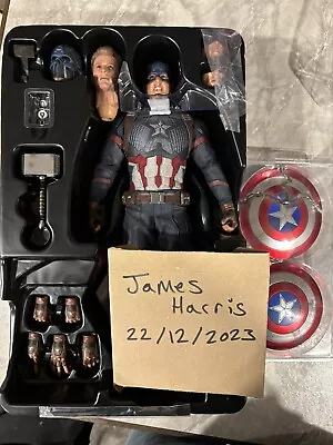 Buy Hot Toys Avengers: Endgame - Captain America 1/6th Scale READ DESCRIPTION • 230£