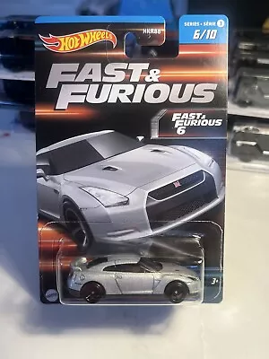 Buy Hot Wheels 2009 Nissan GT-R 1:64 Fast And Furious HNT16 • 6.99£