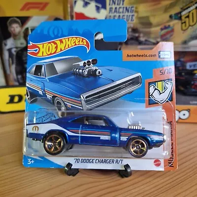 Buy Hot Wheels '70 Dodge Charger R/T 5/10 HW Muscle Mania 2020 249/250 Short Card • 3.49£