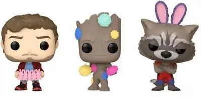 Buy Funko Pop! Easter Pocket Pop 3pk - Starlord/Groot/Rocket - New And Boxed • 14.99£
