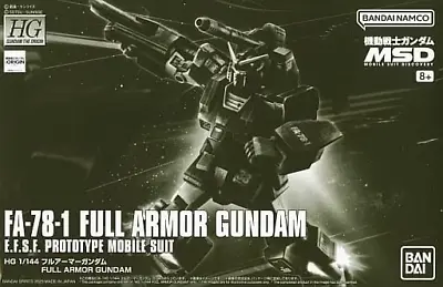 Buy Bandai Premium HG 1/144 FA-78-1 Full Armor Gundam [4573102607577] • 48.06£