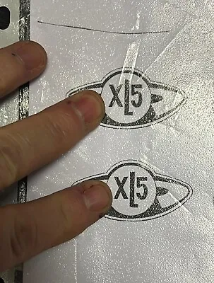 Buy Fireball XL5 X 2 Black & White Logos Gerry Andersos • 3.99£