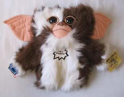 Buy Vintage Rare Gremlins 2 Gizmo Hand Puppet Plush Soft Toy Applause 1990 C/w Tags • 44.99£