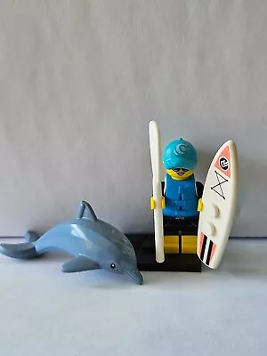 Buy Lego Minifigure 2021 Set 71029 Series 21 Paddle Surfer • 2£