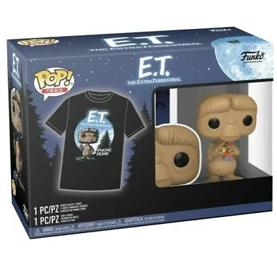 Buy E.T. The Extra-Terrestrial POP! & Tee Box E.T. W/Reeses (Medium) • 24.99£