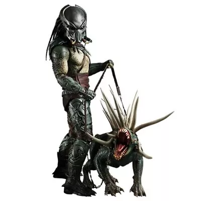 Buy Movie Masterpiece Predators 1/6 Figure Tracker Predator W/ Hunting Dog Hot Toys • 251.67£