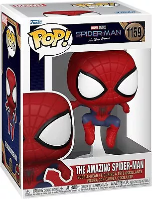 Buy Marvel The Amazing Spiderman Leaping Funko Pop 1159 Vinyl Figure Figurine • 19.95£