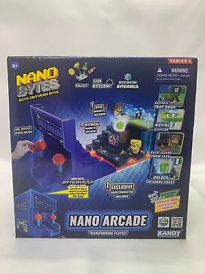 Buy Nano Bytes Nano Arcade Transforming Playset-  Series 1 • 9£
