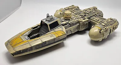 Buy Star Wars Y-WING REBEL Starship Hasbro 1999 Vintage Ship Toy USED • 21.99£