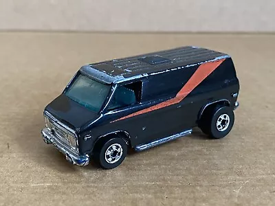 Buy Vintage Hot Wheels GMC A-Team Van, 1974, Die Cast, Rare, Black, Good Cond. • 35£