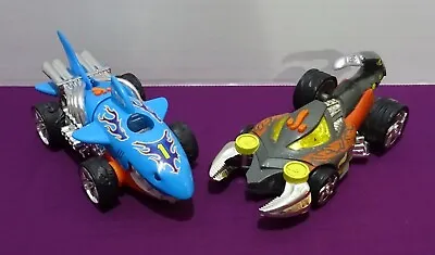 Buy Hot Wheels Extreme Shark Cruiser And Scorpion 8  Car Lights And Sounds • 19.95£