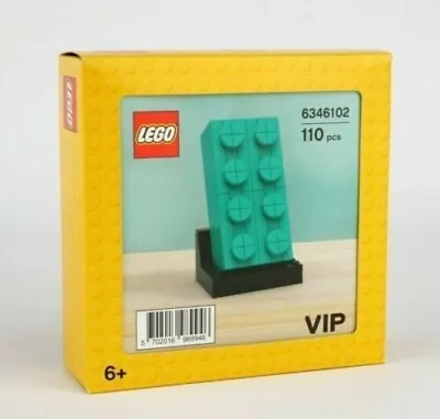 Buy Lego VIP Exclusive Set 6346102 - Teal Buildable Brick New Sealed • 13.95£