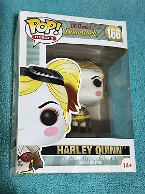Buy Harley Quinn Funko Pop Vinyl Figure #166 DC Comics Bombshells • 10.50£