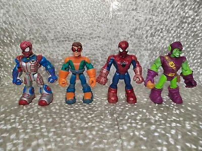 Buy Toy Biz Marvel Spider Man & Friends GREEN GOBLIN Figure Bundle  2000s - 6” X4 • 16.99£