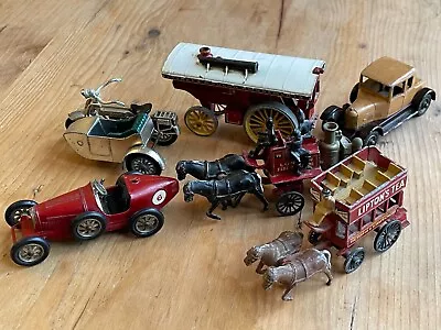 Buy 6 X Early Matchbox Lesney Models Of Yesteryear Vehicles Fire Engine London Bus • 0.99£