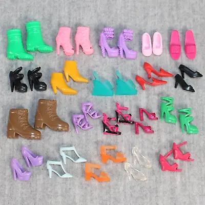 Buy BARBIE MATTEL Modern Doll Shoes 20x Heels Boots Colourful Fashion Lot 2 • 22.55£