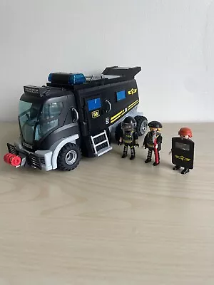 Buy PLAYMOBIL 9360 City Action SWAT Truck With Lights And Sound Set • 10£