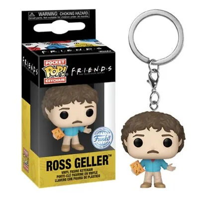Buy Ross Geller (80's) - Friends Funko POCKET POP KEYCHAIN - Special Edition - BNIB • 8.95£