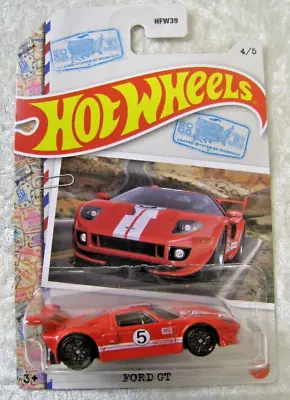 Buy Hot Wheels Ford Gt Red Picture Card 4/5 Hfw 39 Mint Long Card A • 9.99£